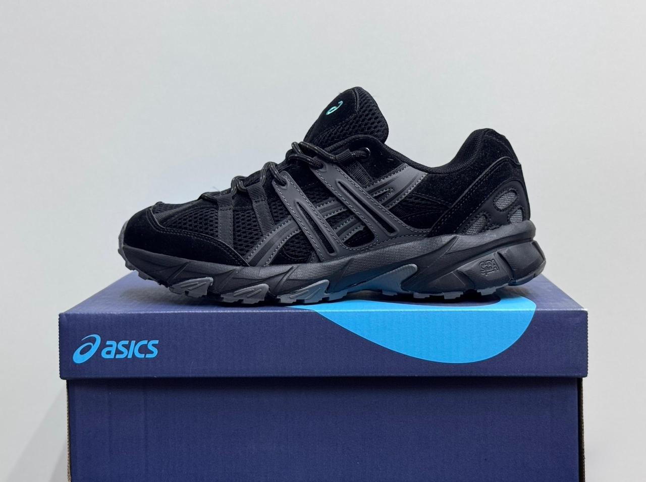 фото Мужские черные кроссовки Asics 724805 оптом с доставкой