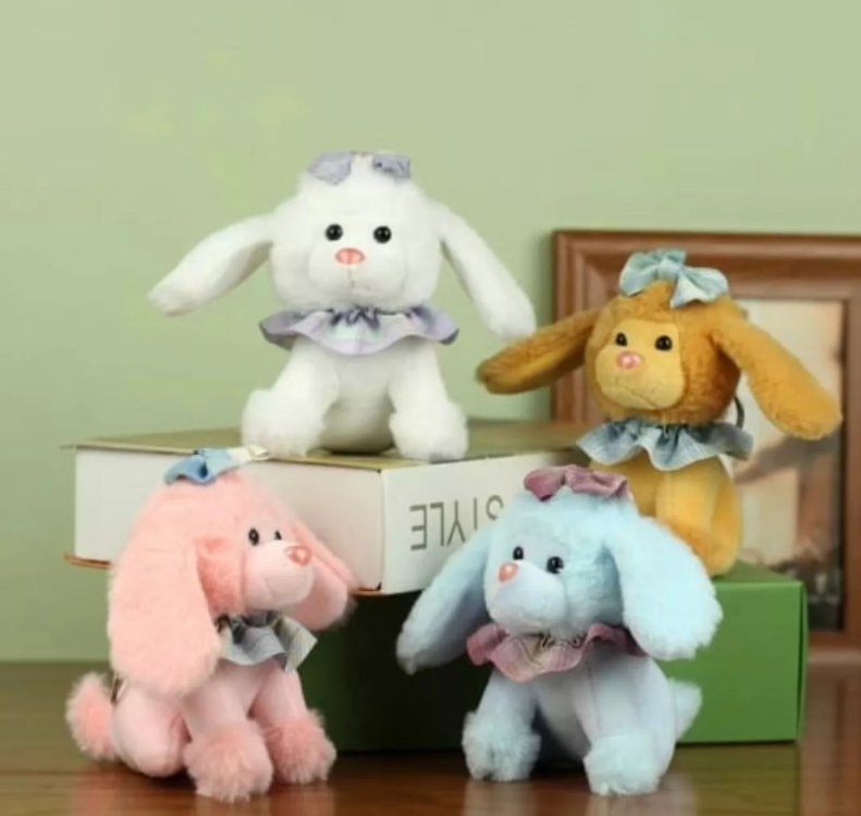 картинка Мягкая игрушка брелок "Собака" 12 см от магазина Одежда+