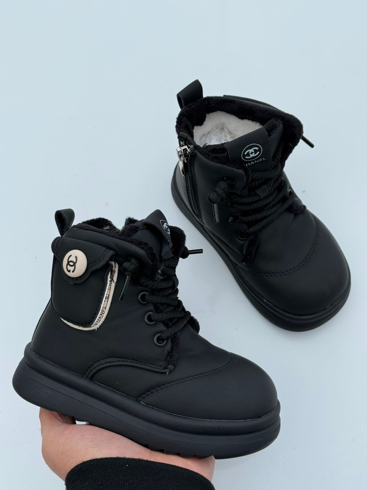 фото зимние ботинки для девочек оптом