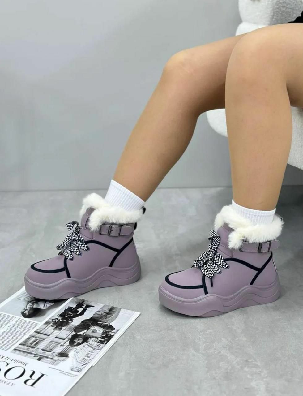 фото зимние женские кроссовки оптом с доставкой