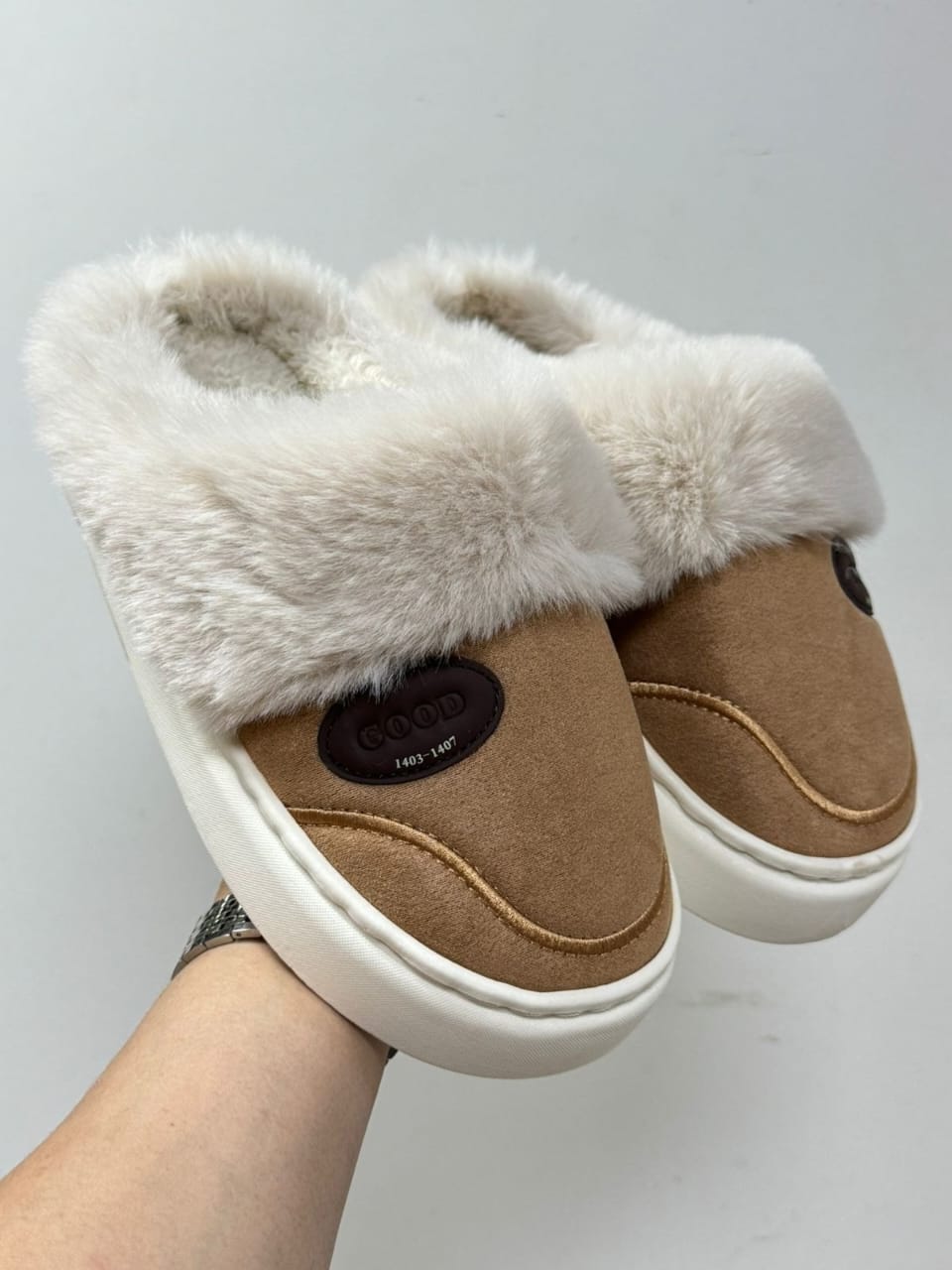 фото зимние мужские домашние тапочки оптом