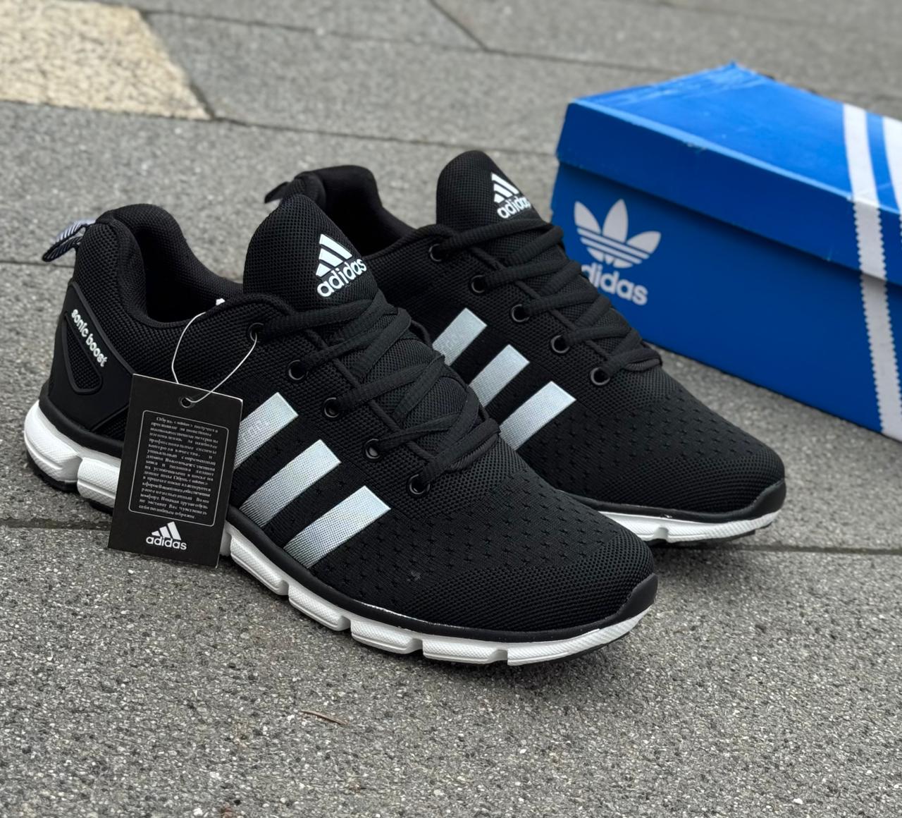фото Мужские весенние кроссовки Adidas 825284 оптом с доставкой