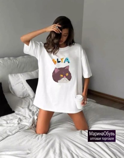 картинка Футболка оверсайз от магазина Одежда+