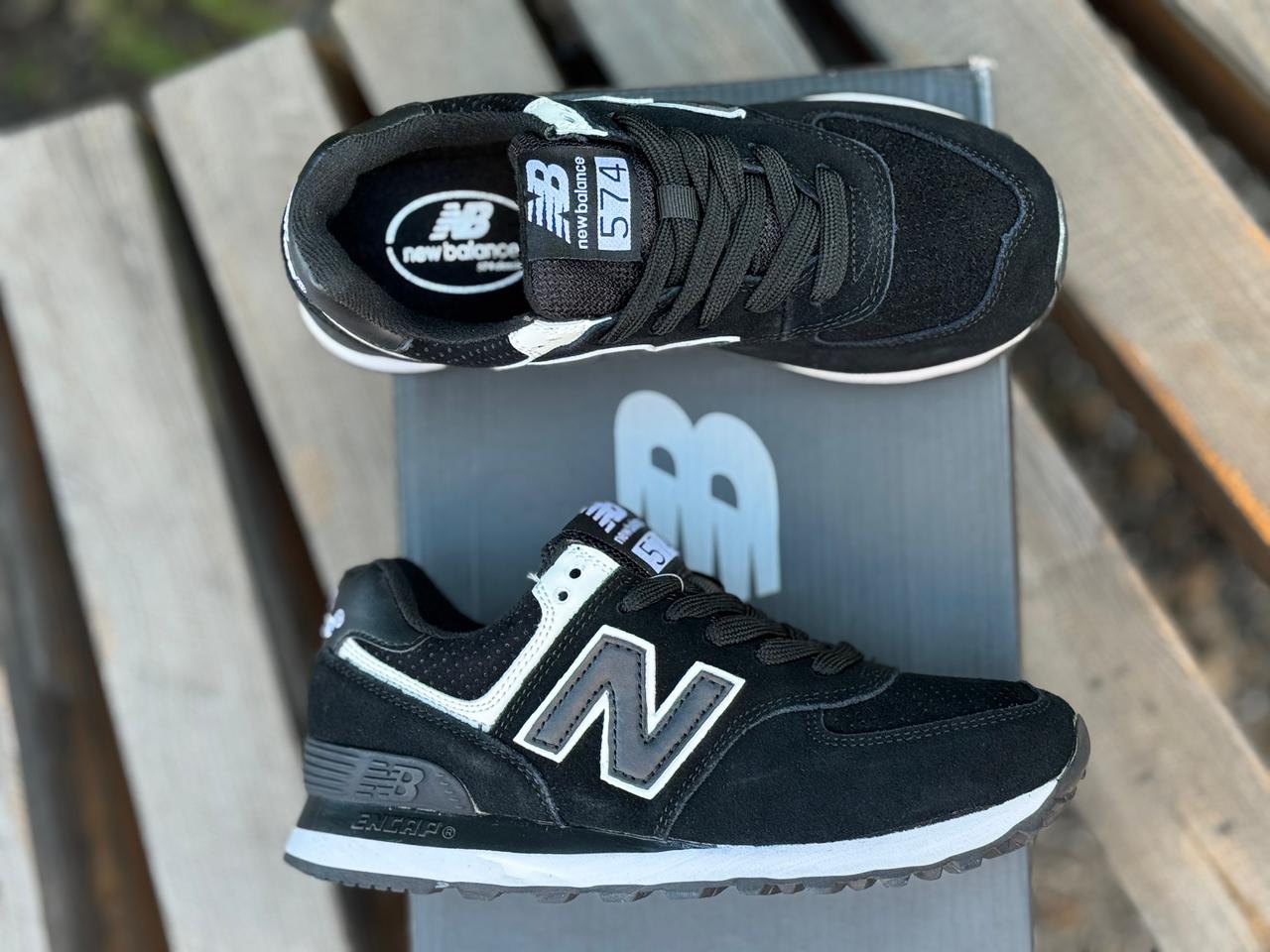 фото мужские черные кроссовки new balance 732573 оптом