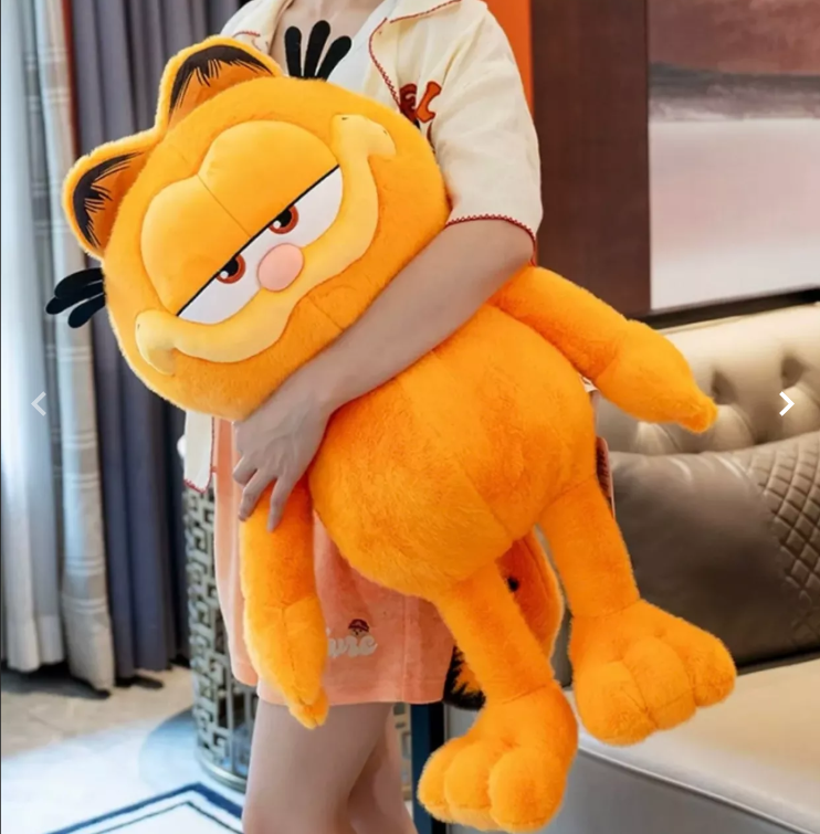 картинка Мягкая игрушка" Кот Гарфилд" 80 см от магазина Одежда+