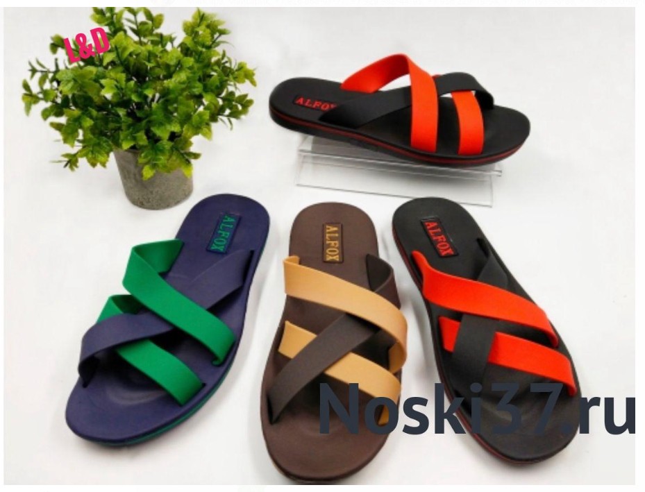 фото Без выбора цвета летние мужские шлепанцы оптом в Москве