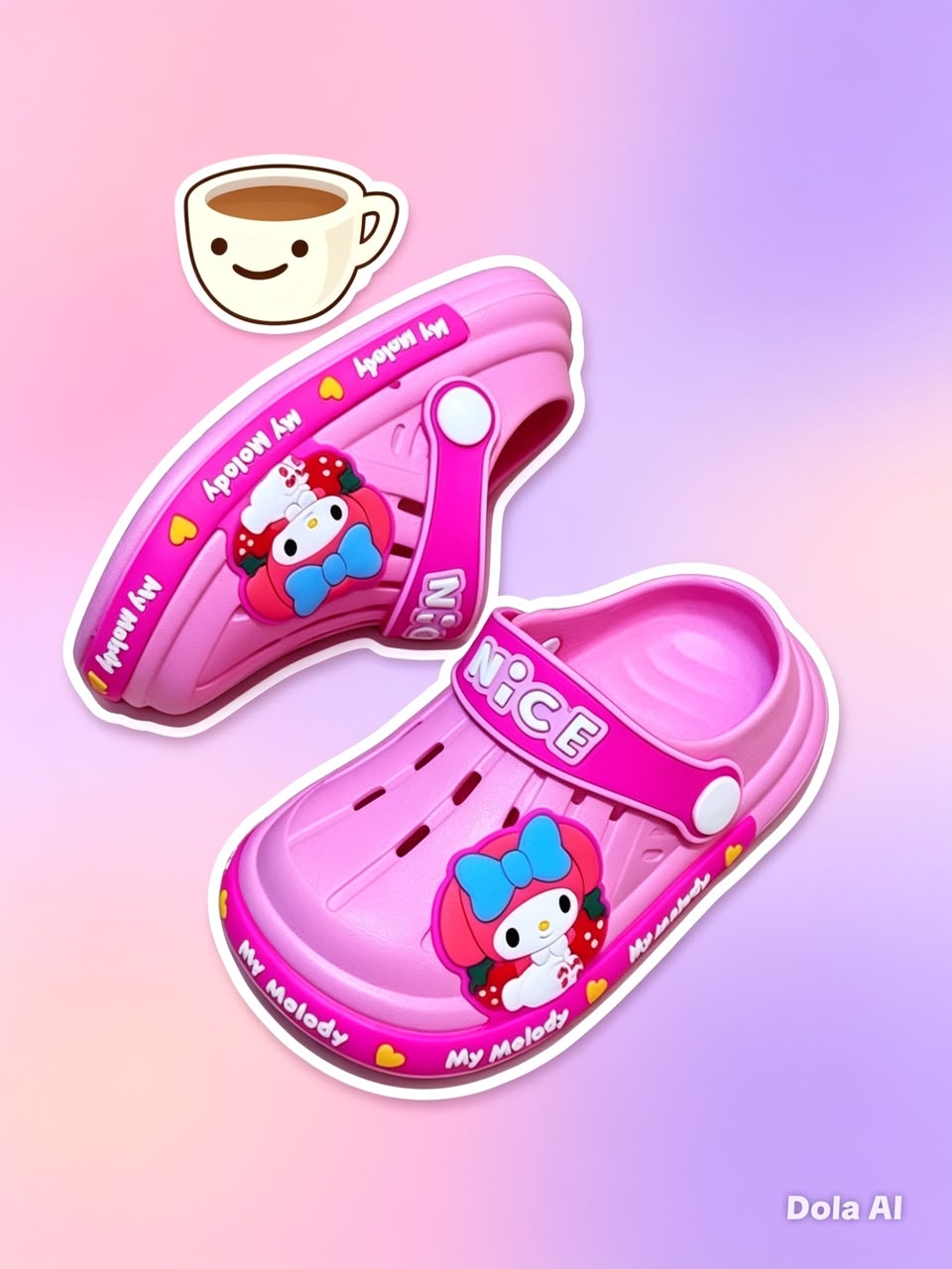 картинка Детские летние шлепки My Melody 697718 от магазина Одежда+