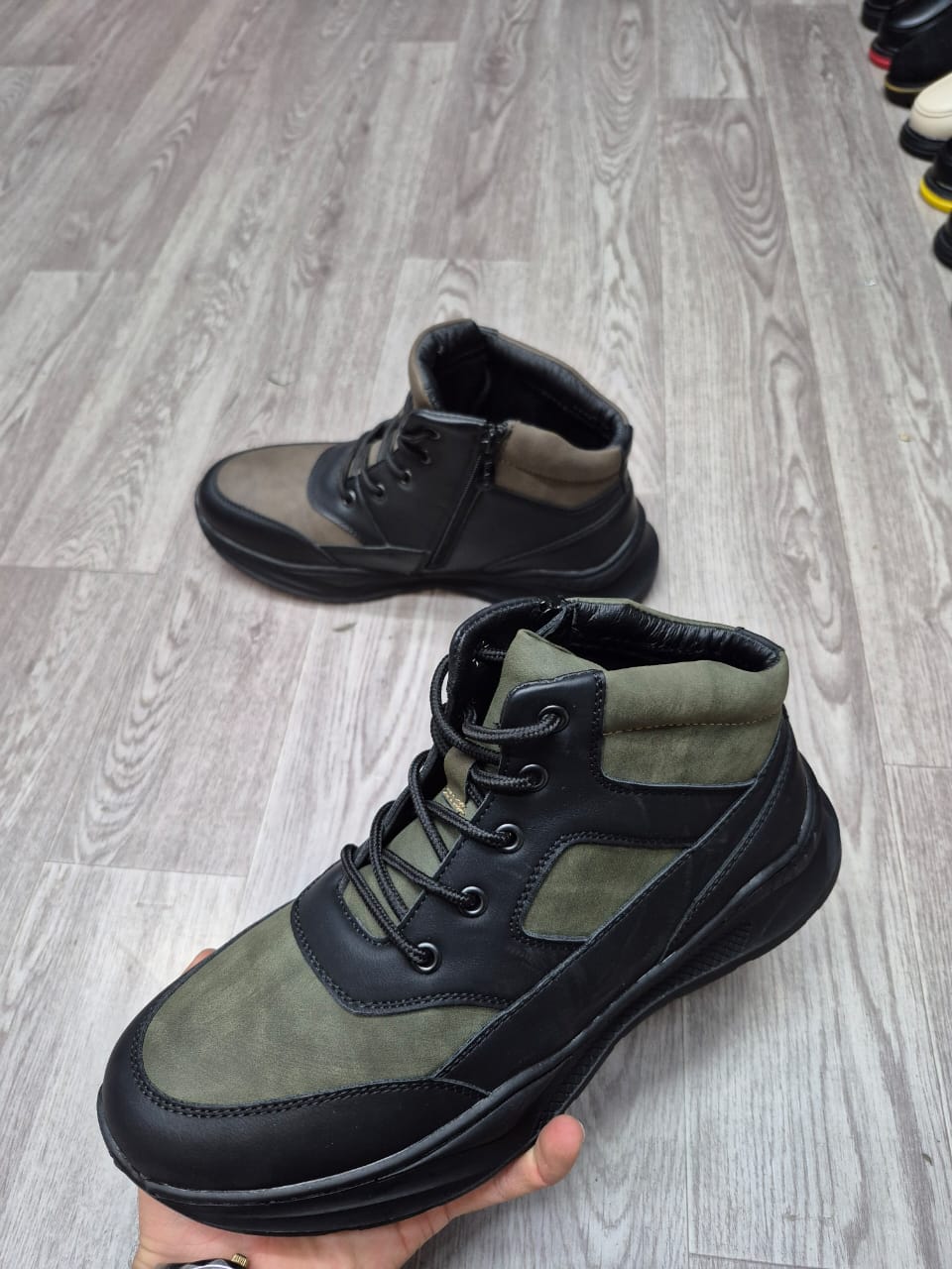 фото осенние мужские ботинки оптом
