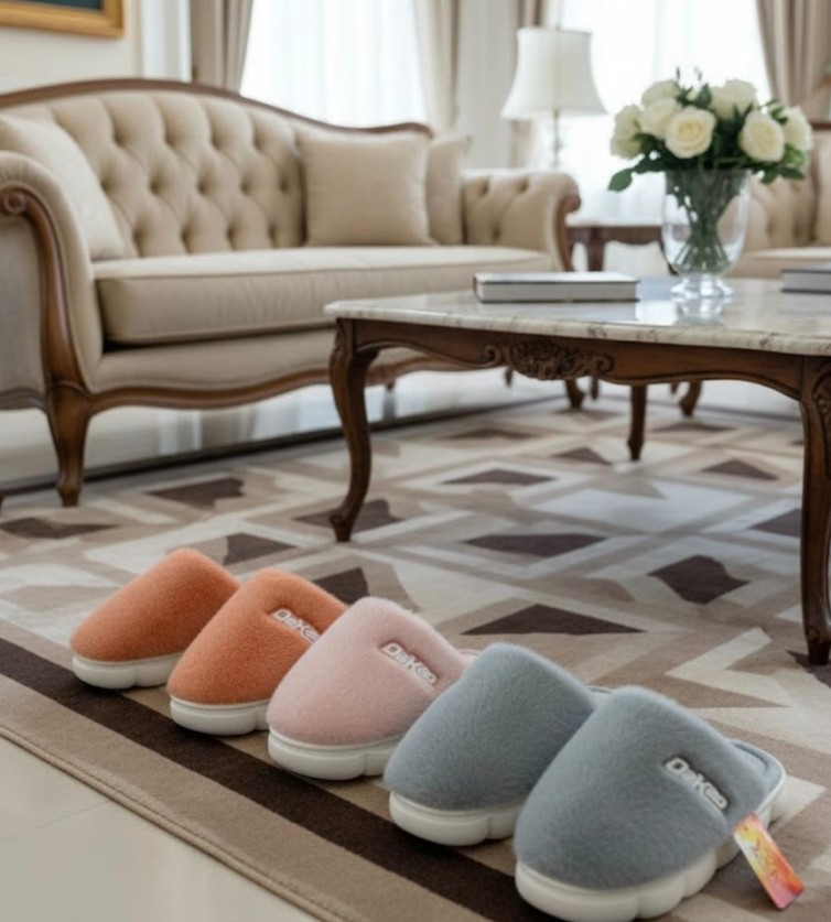 фото зимние женские домашние тапочки оптом