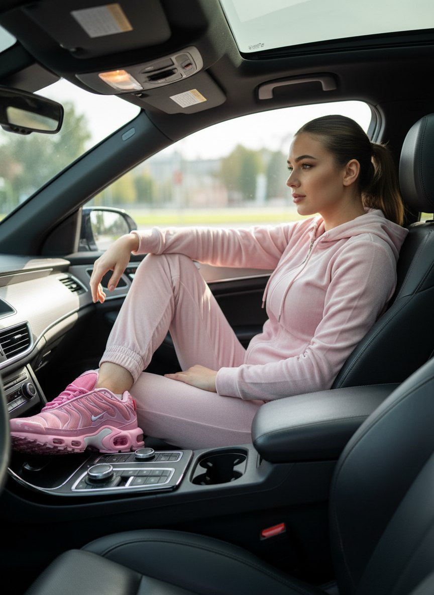 фото женские розовые кроссовки 476995 оптом