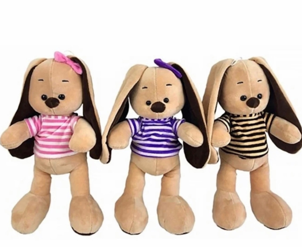 картинка Игрушка Зайка в свитере 28см без выбора от магазина Одежда+