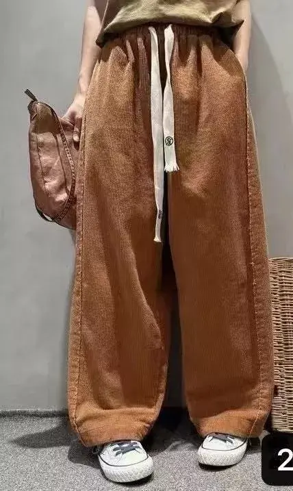 картинка Стильные вельветовые брюки от магазина Одежда+