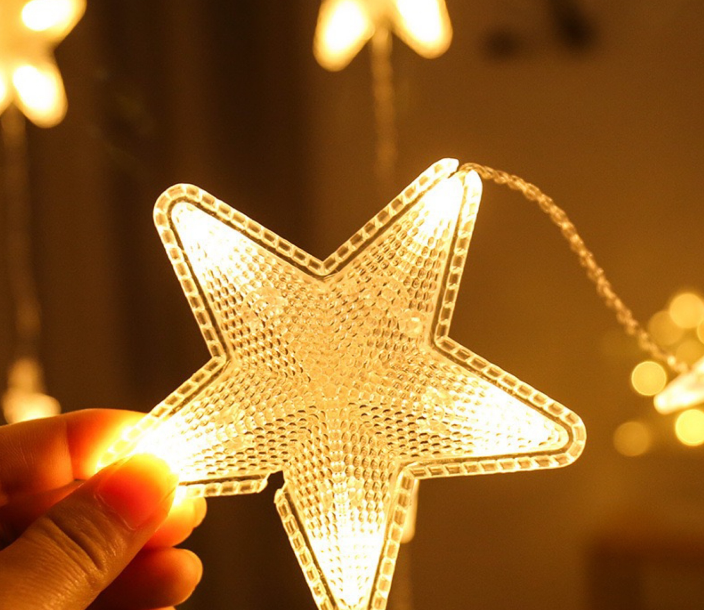 картинка Новогодняя гирлянда звезда от магазина Одежда+