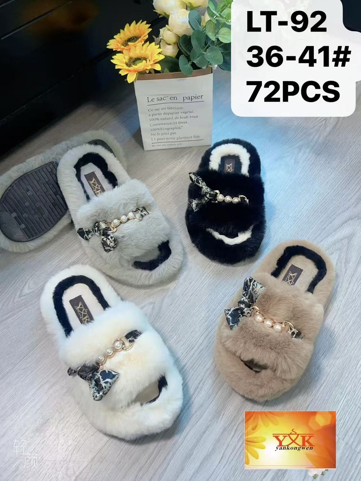 фото зимние женские домашние тапочки оптом