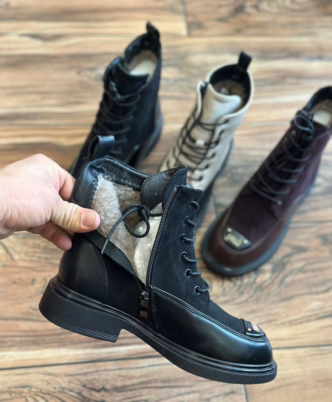 фото зимние женские ботинки оптом от производителя