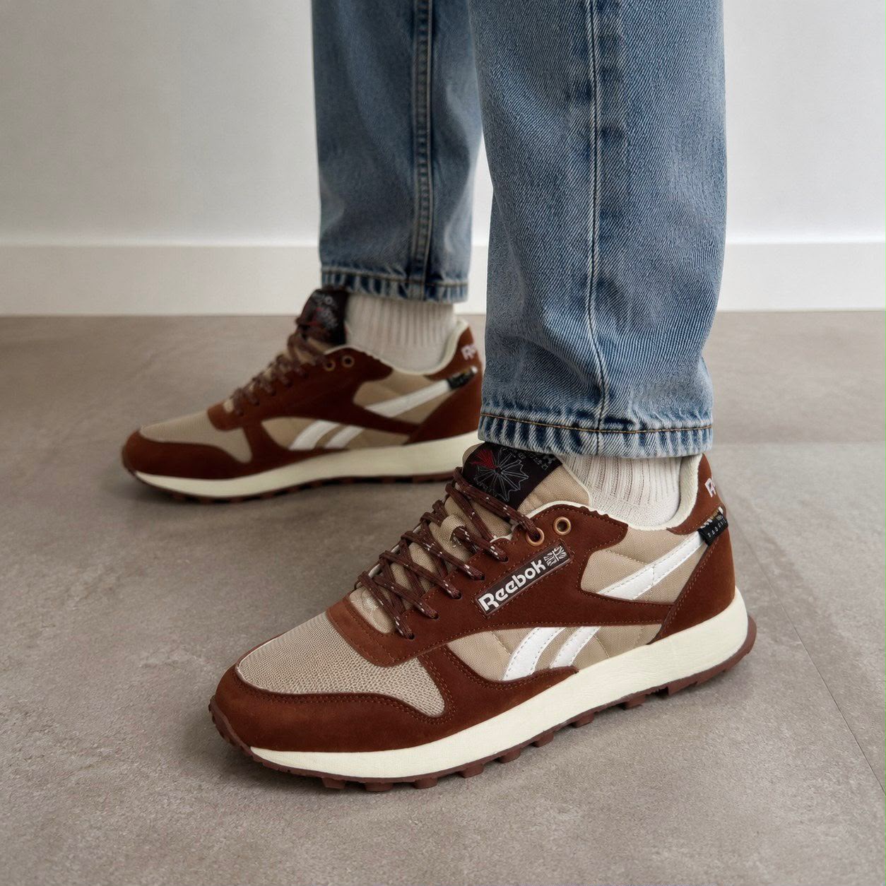 фото мужские осенние кроссовки reebok 807191 оптом