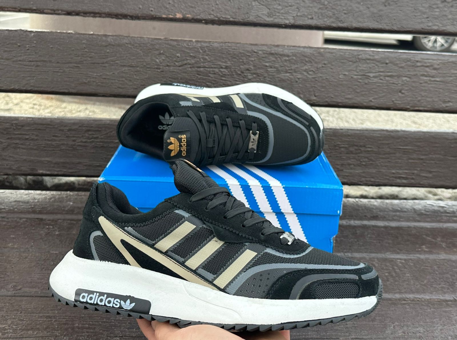 фото мужские кроссовки adidas 312430 оптом