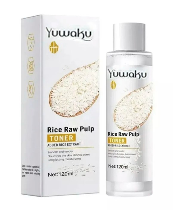 картинка Тонер с экстрактом риса Rice Raw Pulp, 120 мл от магазина Одежда+