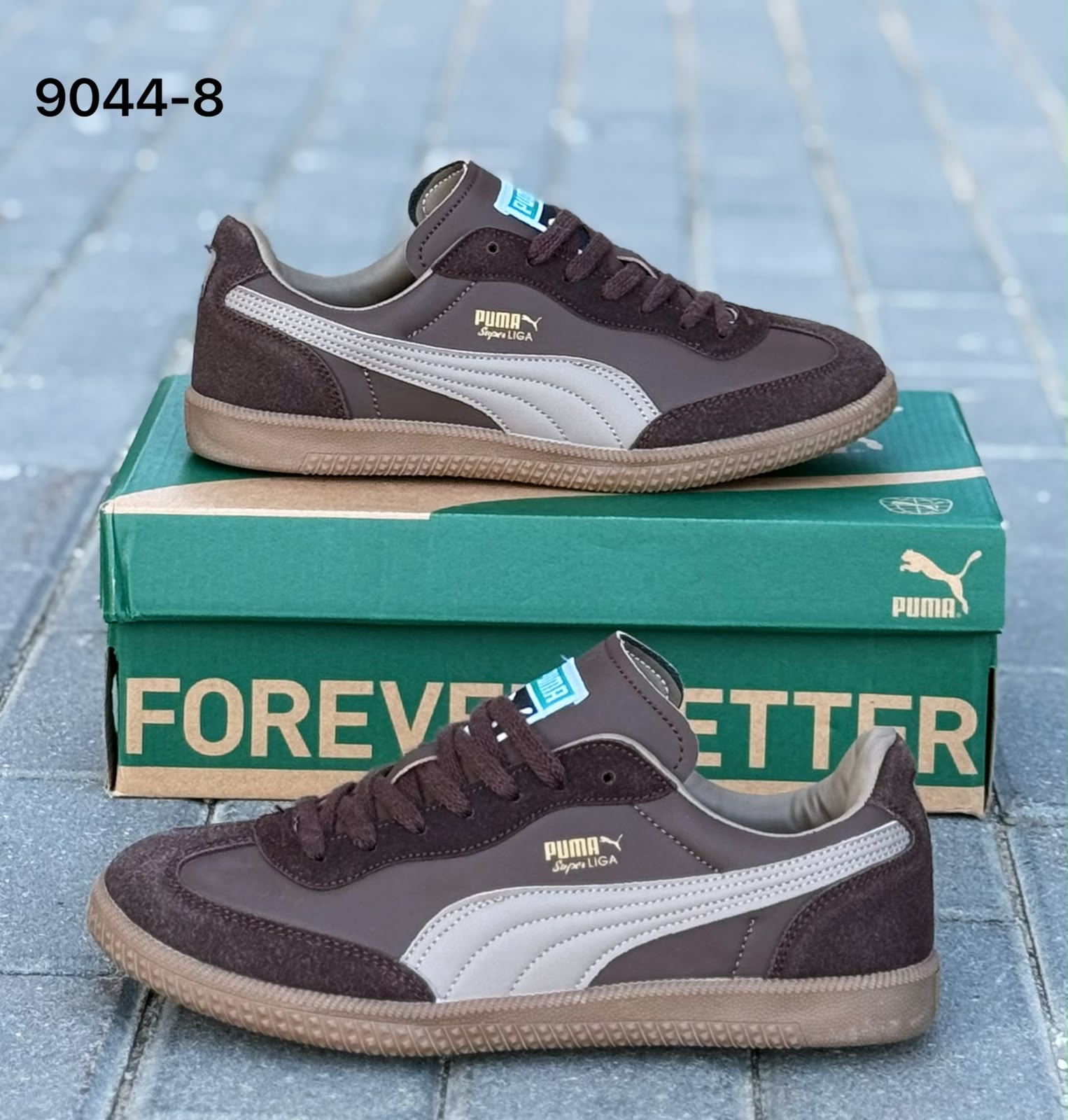 фото мужские осенние кроссовки puma suede classic 694281 оптом