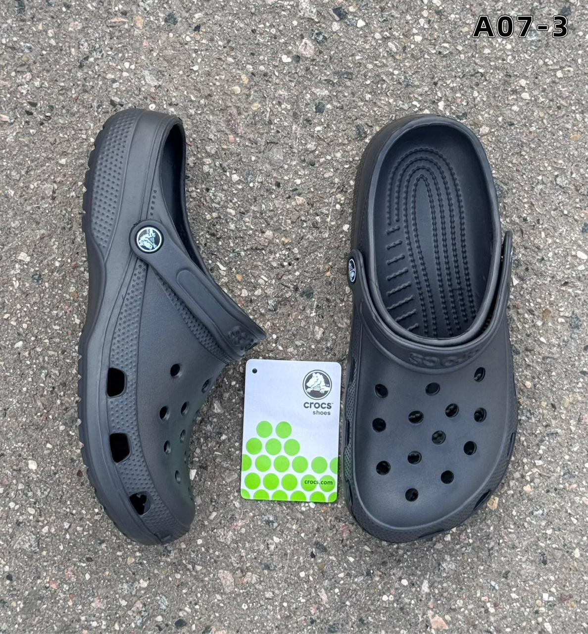 фото мужские черные crocs 686847 оптом