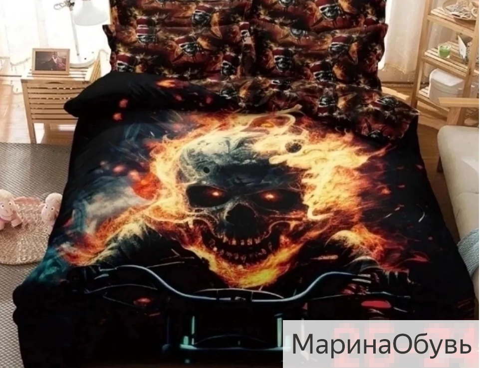 фото комплект постельного белья евро оптом