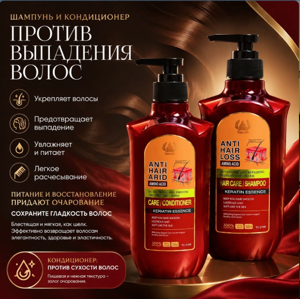 картинка Шампунь от  выпадения волос от магазина Одежда+