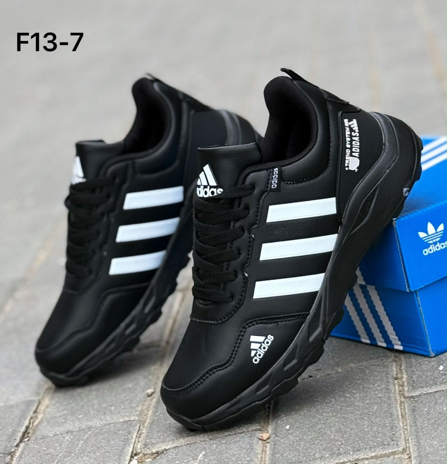 фото мужские осенние кроссовки adidas 551125 оптом