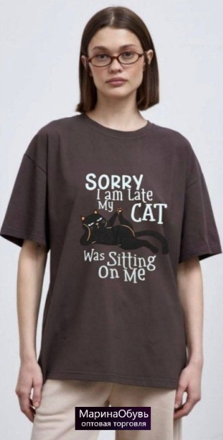 картинка Футболка оверсайз от магазина Одежда+