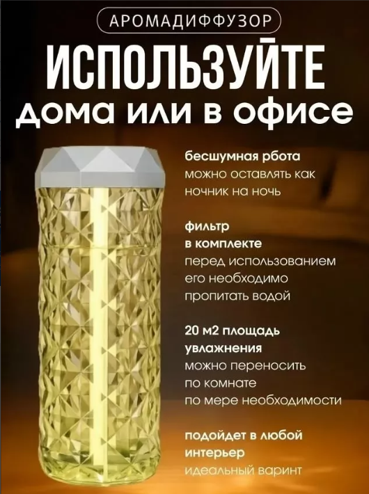 картинка Светильник увлажнитель воздуха от магазина Одежда+