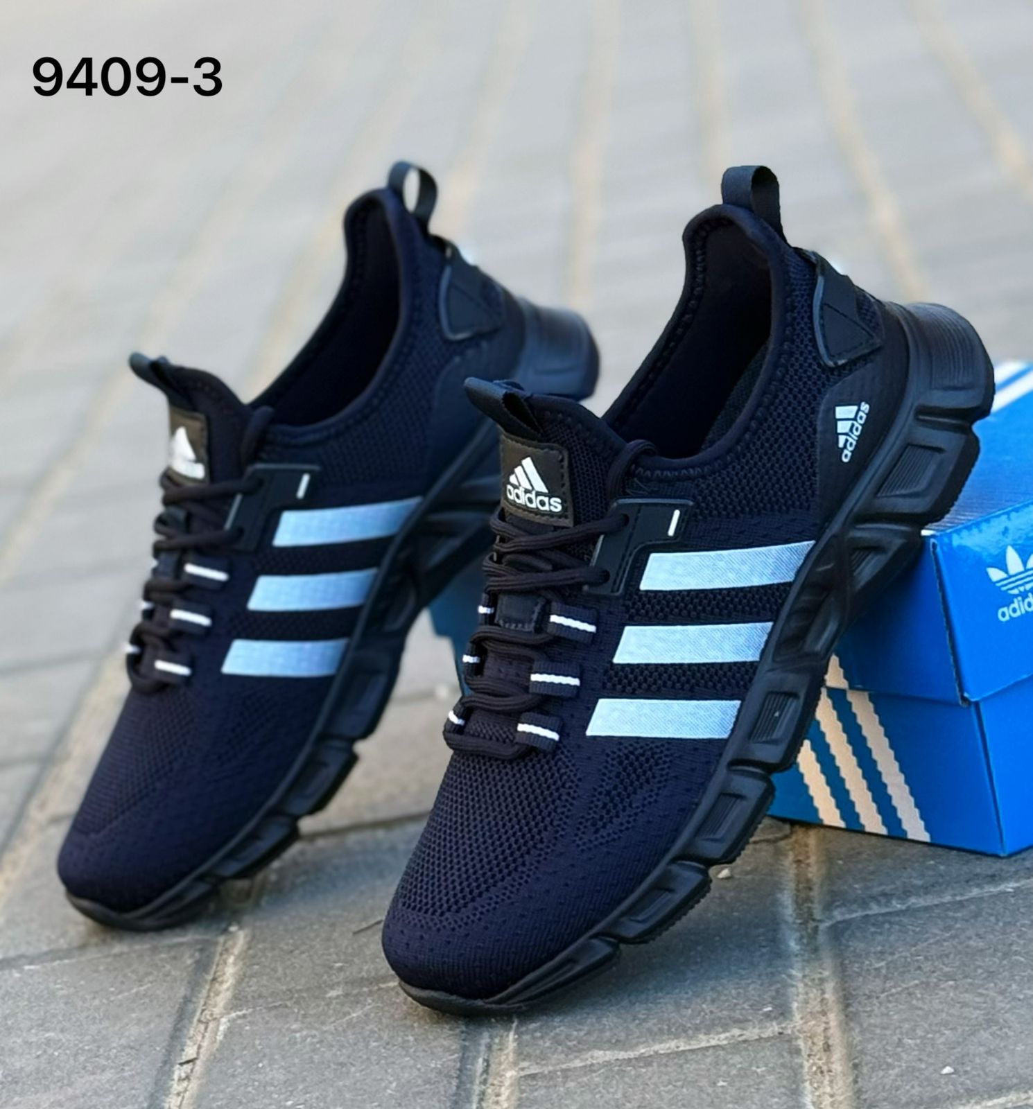 фото мужские кроссовки adidas 529665 оптом