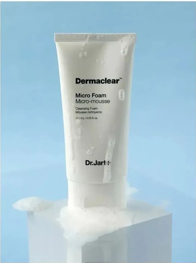 картинка Пенка для умывания Dr. Jart + Dermaclear Micro Foam Cleansing 120мл от магазина Одежда+