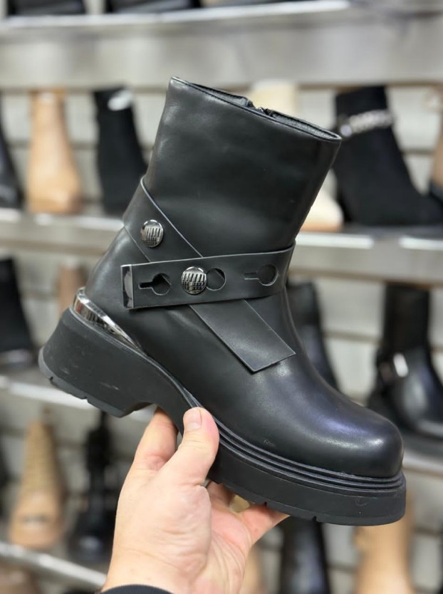 фото зимние женские ботинки оптом от производителя