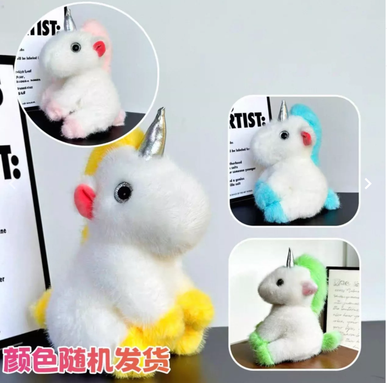 картинка Мягкая игрушка "Единорог" 22см от магазина Одежда+