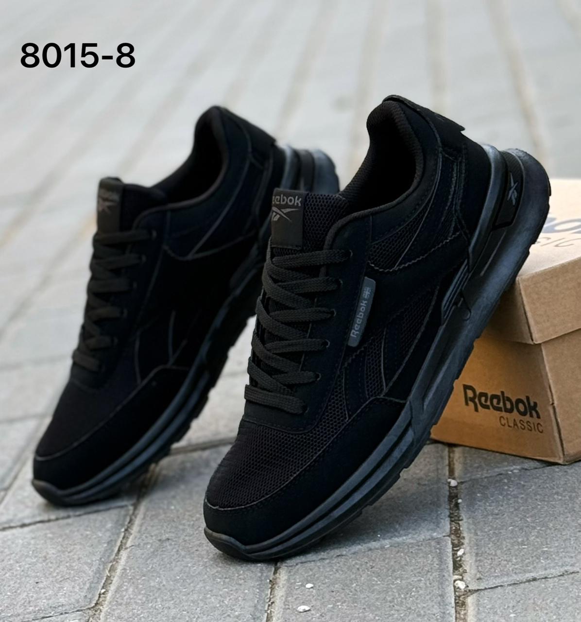 фото мужские черные кроссовки reebok 142220 оптом