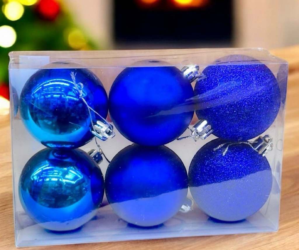 картинка Набор шаров из 6 штук размер 6см. без выбора от магазина Одежда+