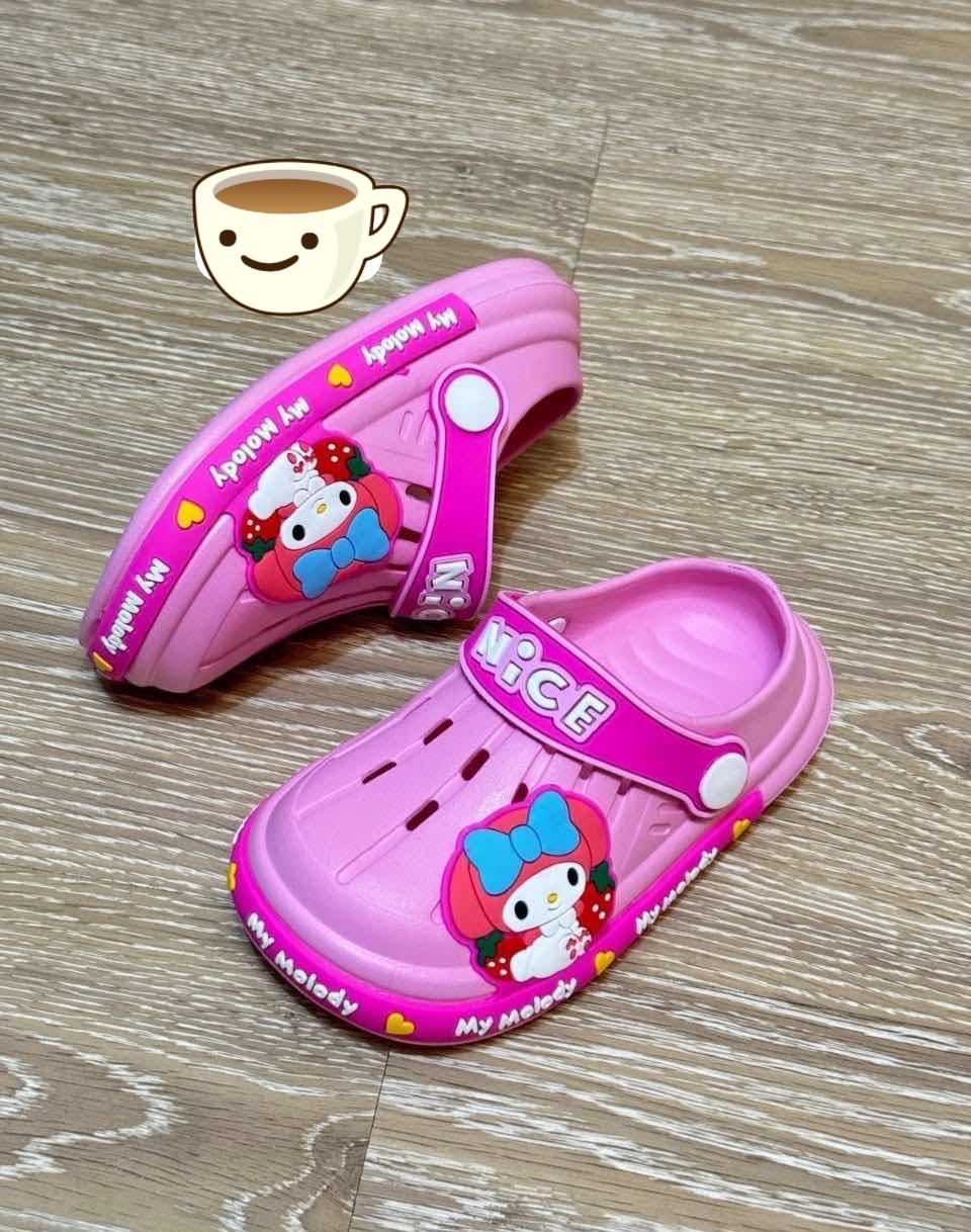 картинка Детские летние розовые шлепки с My Melody 820223 от магазина Одежда+
