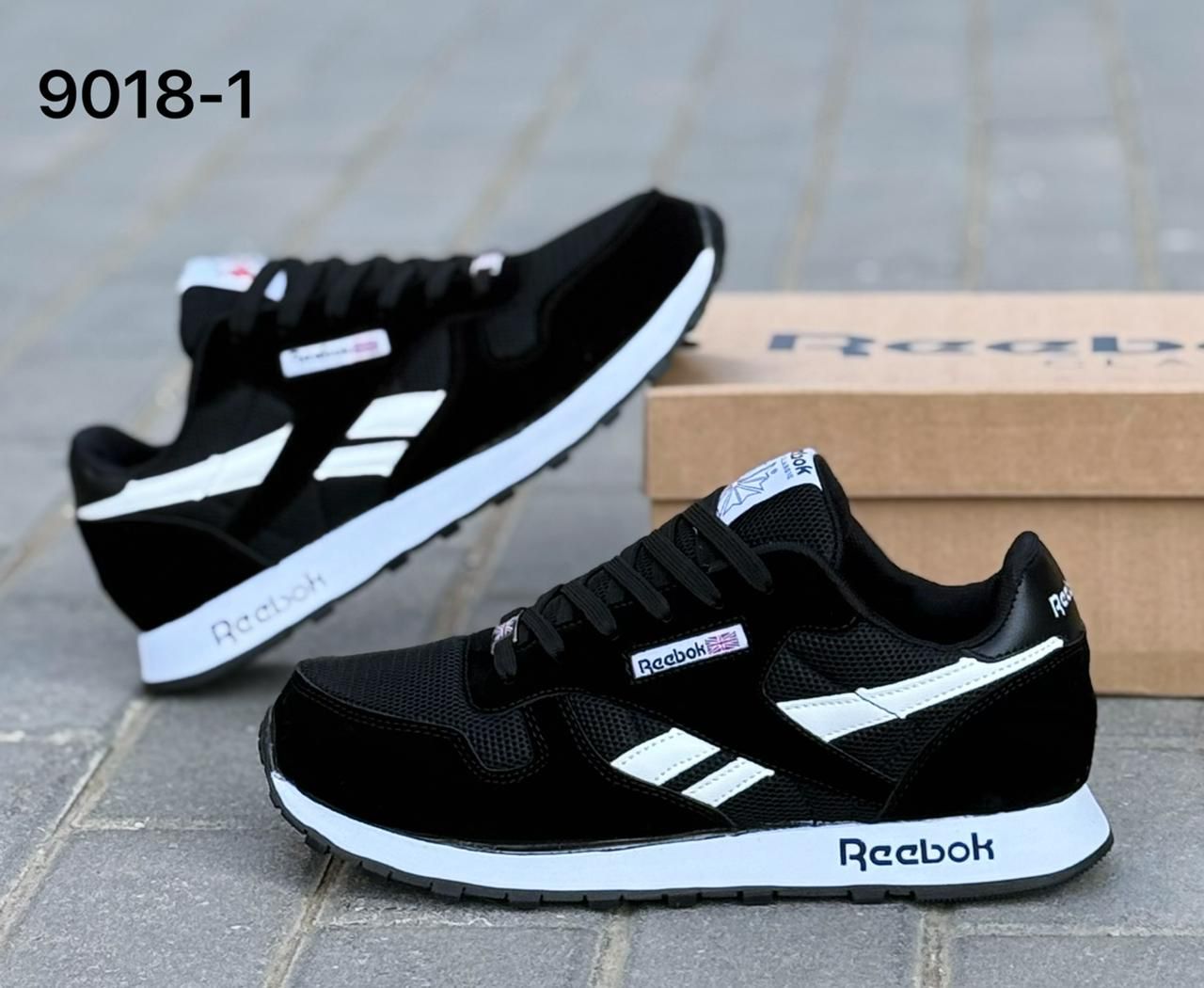фото Мужские осенние кроссовки Reebok 959273 оптом на лето для мужчин