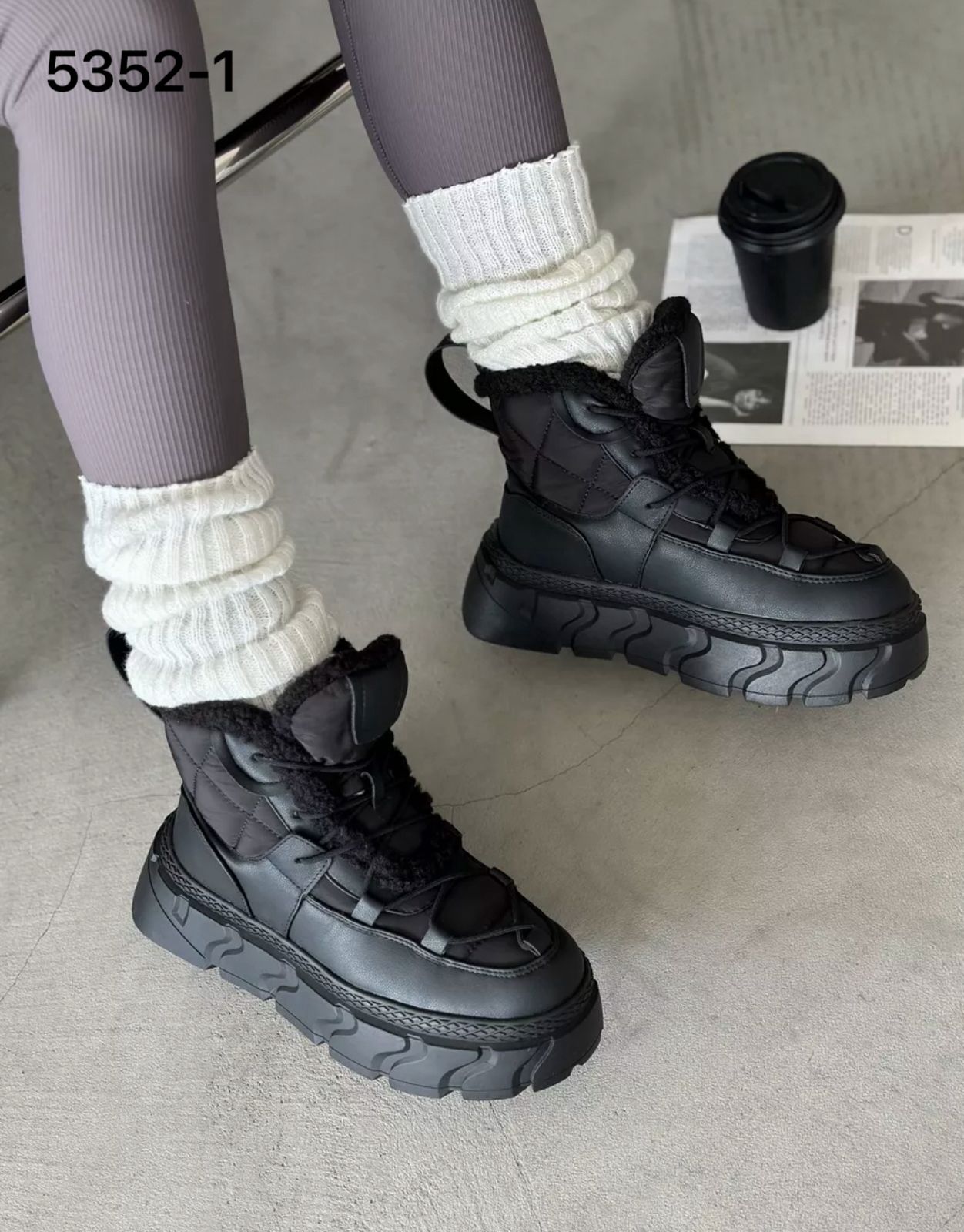 фото зимние женские ботинки оптом от производителя