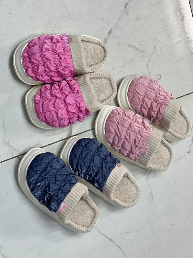 фото зимние женские домашние тапочки оптом