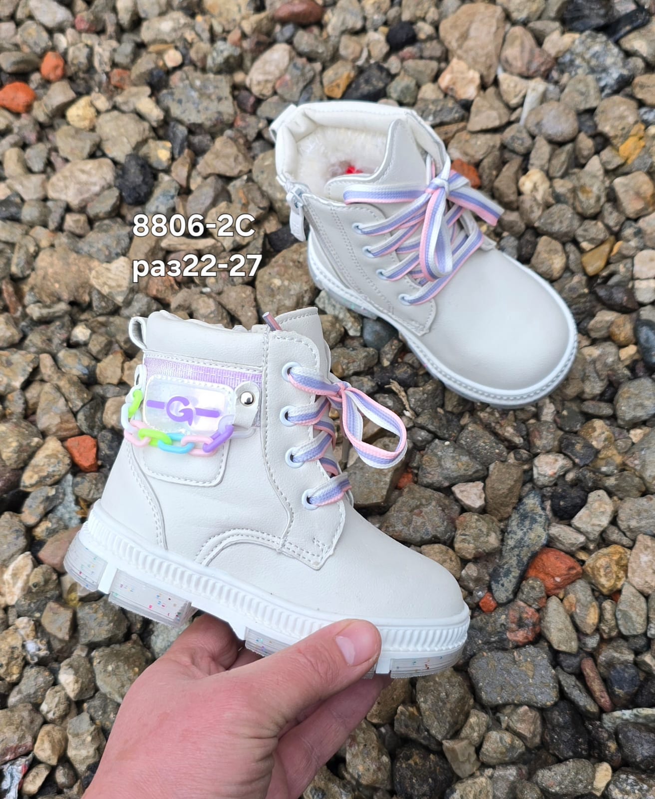 фото зимние ботинки для девочек оптом