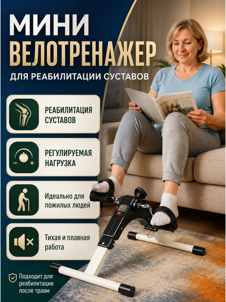 картинка Велотренажер для рук и ног для реабилитации от магазина Одежда+