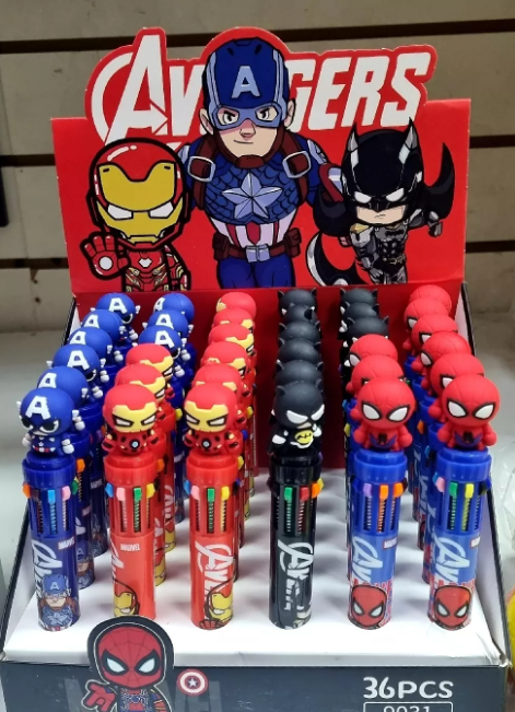 картинка Ручка шариковая 10-ти цветная от магазина Одежда+