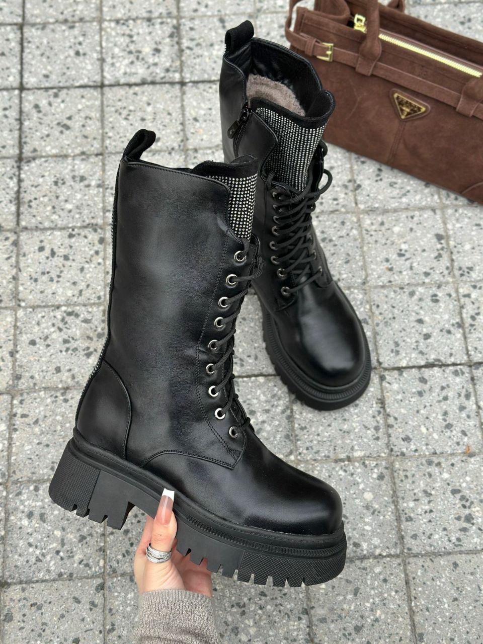 фото зимние женские ботинки оптом от производителя