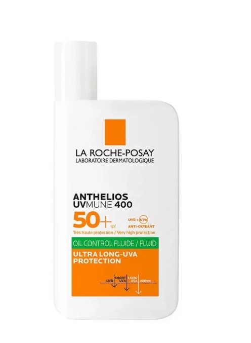 картинка Солнцезащитный матирующий флюид для лица SPF50+ 50мл от магазина Одежда+