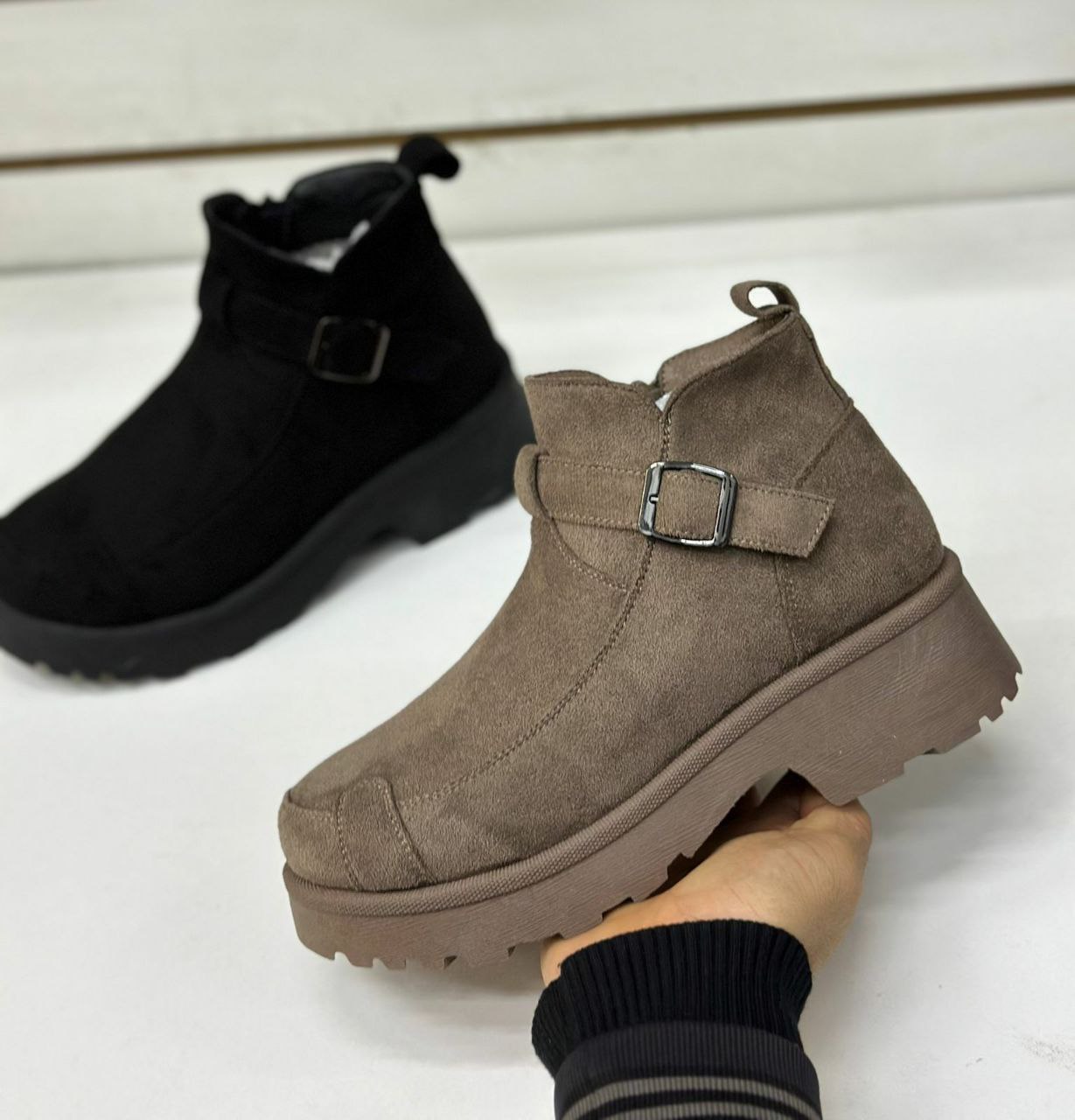 фото зимние женские ботинки оптом от производителя