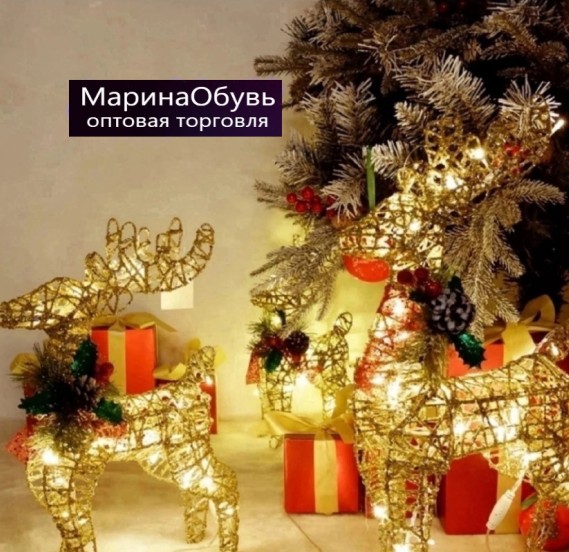 картинка Новогоднее украшение олень 100см от магазина Одежда+