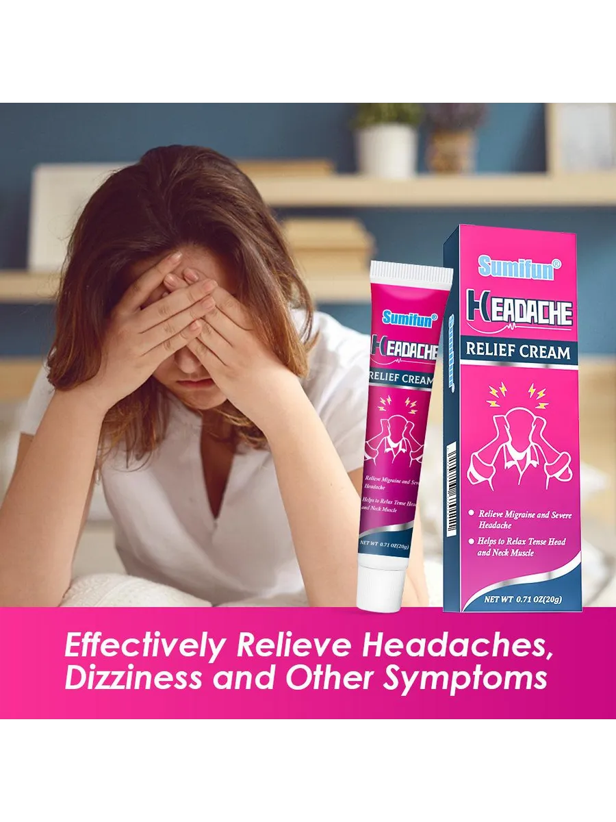 картинка Крем от головной боли Sumifun, 20 г от магазина Одежда+