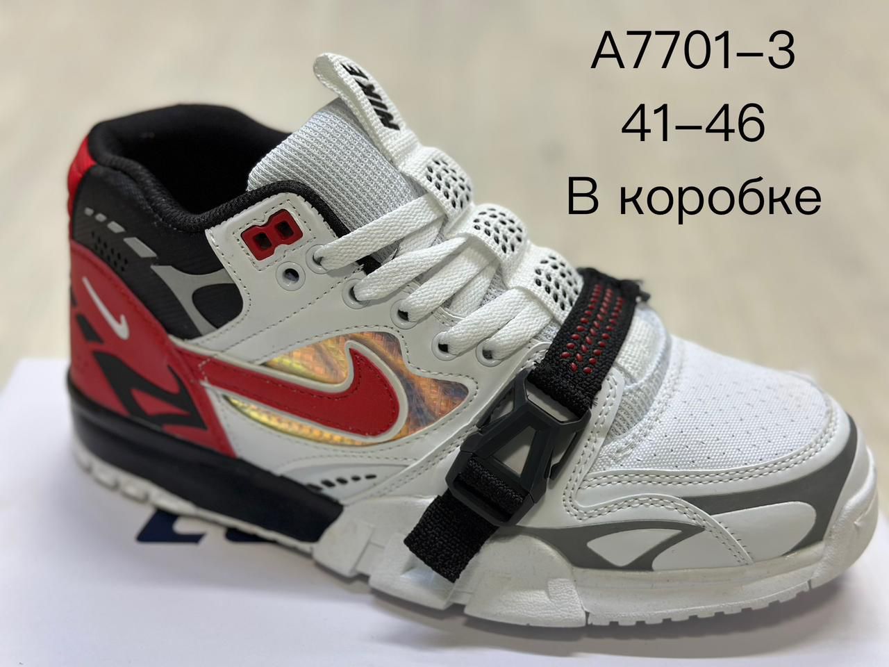 фото мужские кроссовки с красными акцентами 488813 оптом