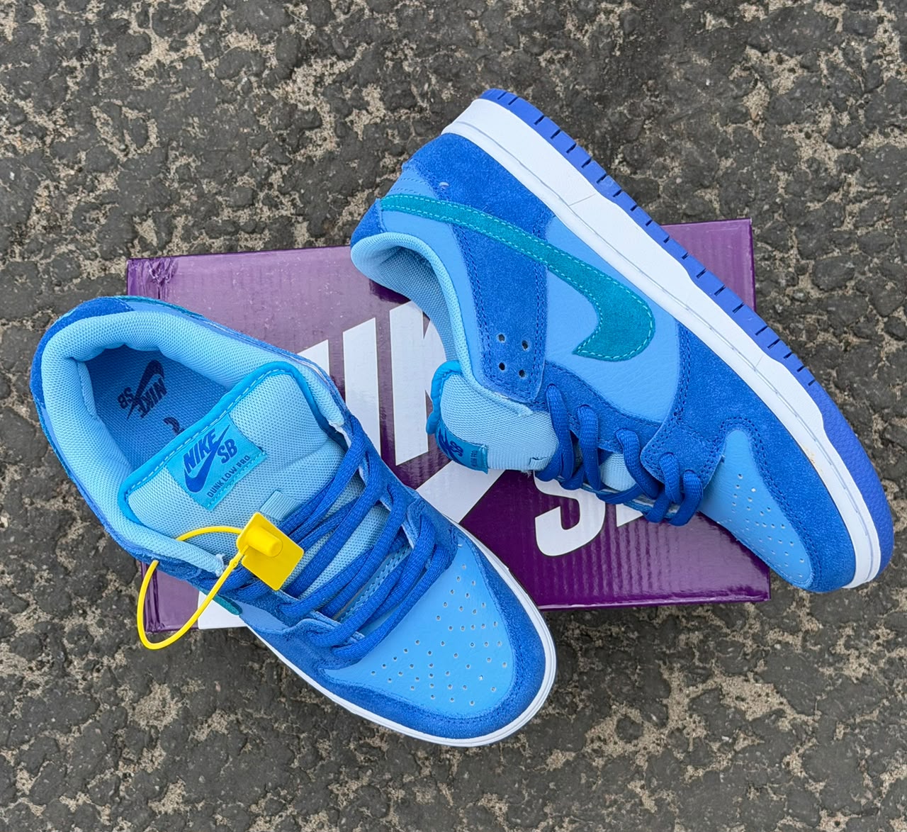 фото Мужские синие кроссовки Nike 777113 оптом на лето для мужчин