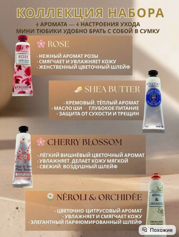 картинка Набор кремов для рук от магазина Одежда+